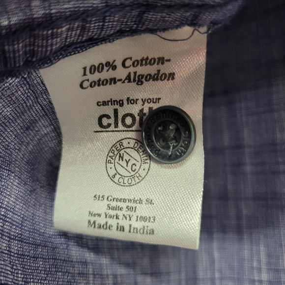 Paper Denim & Cloth Button Front Top - Picture 4 of 6